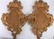 Antique Gilded Wooden Mirrors, Set of 2 10