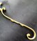 Italian Hollywood Regency Solid Brass Coat Hangers, 1980s, Set of 4, Image 4