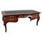 Italian Louis XVI Style Rosewood 5-Drawer Writing Desk, 1980s 1