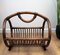 Italian Bamboo & Rattan Magazine Rack, 1960s, Image 3