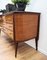 Mid-Century Modern Italian Burl Wood, Glass & Brass Sideboard, 1950s 7