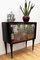 Mid-Century Italian Wood, Mirror & Mosaic Dry Bar Cabinet, 1960s 7