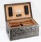 Antique Italian Wrought Iron Cigar Humidor Strong Box 10