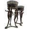 Grands Vases Tripodes en Bronze, Italie, 1990s, Set de 2 1