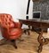 18th Century Baroque Solid Walnut Lyre-Leg Trestle Refectory Desk Writing Table 5