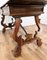 18th Century Baroque Solid Walnut Lyre-Leg Trestle Refectory Desk Writing Table 7