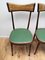 Mid-Century Modern Italian Dining Chairs, 1950s, Set of 4, Image 7