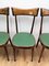 Mid-Century Modern Italian Dining Chairs, 1950s, Set of 4 9