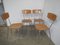 Italian Formica Dining Chairs, 1960s, Set of 4, Image 2