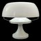 Lámpara de mesa hongo de vidrio acrílico, años 70, Imagen 3