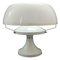 Lámpara de mesa hongo de vidrio acrílico, años 70, Imagen 1