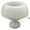 Lámpara de mesa hongo de vidrio acrílico, años 70, Imagen 2