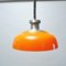 Orangefarbene KD7 Deckenlampe von Achille Castiglioni für Kartell, 1950er 7