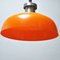 Orangefarbene KD7 Deckenlampe von Achille Castiglioni für Kartell, 1950er 2
