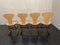 Geschwungenes Schichtholz & Laminat Palisander Esstisch & Stühle Set von Pedini Fano, 1960er, 5er Set 9