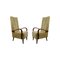 Wingback Chairs by Osvaldo Borsani, 1940s, Set of 2 3