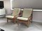 Mid-Century Norwegian Leather Lounge Chairs by Torbjørn Afdal for Bruksbo, 1960s, Set of 2, Image 1