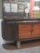 Italian 6-Door Sideboard with Mirror in the Style of Paolo Buffa, 1940s, Set of 2 26