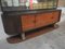 Italian 6-Door Sideboard with Mirror in the Style of Paolo Buffa, 1940s, Set of 2 7