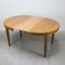Art Deco Oak Extendable Oval Dining Table, 1920s, Image 3