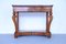 Antique French Empire Style Walnut Console Table with Marble Top 14