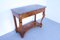 Antique French Empire Style Walnut Console Table with Marble Top 7