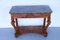 Antique French Empire Style Walnut Console Table with Marble Top 1