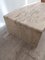 Vintage Rough Travertine Coffee Table in the Style of Up & Up 5