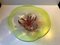 Pink and Green Murano Centerpiece Bowl by Archimede Seguso, 1950s 8