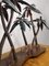 Vintage Sculpture of Giraffe Palms and Elephants, Image 3