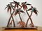 Vintage Sculpture of Giraffe Palms and Elephants, Image 1