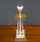 Les Arcades Acrylic Glass Gold-Plated Brass Table Lamp 3