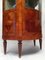 Half Moon Louis XVI Marquetry & Rosewood Showcase, Image 8