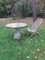 Mid-Century Concrete Garden Table in the Style of Mangiarotti & Up & Up 9