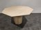 Octagonal Italian Travertine Dining Table, 1970s 5