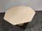 Octagonal Italian Travertine Dining Table, 1970s, Image 4