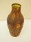 Vase en Céramique Gravé avec Effet Cuivre de BMC, 1940s 2