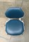 Vintage German Space Age Leather Stacking Dining Chairs from Fröscher, 1970s, Set of 2, Image 28