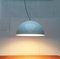 Large Mid-Century Metal Sonora Pendant Lamp by Vico Magistretti for Oluce, 1970s 1