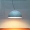 Large Mid-Century Metal Sonora Pendant Lamp by Vico Magistretti for Oluce, 1970s, Image 1