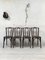 Vintage Curved Wooden Bistro Chairs, Set of 4 14