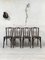 Vintage Curved Wooden Bistro Chairs, Set of 4, Image 14