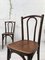 Vintage Curved Wooden Bistro Chairs, Set of 4 24