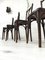 Vintage Curved Wooden Bistro Chairs, Set of 4, Image 9