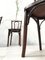 Vintage Curved Wooden Bistro Chairs, Set of 4, Image 22