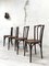 Vintage Curved Wooden Bistro Chairs, Set of 4, Image 10
