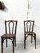 Vintage Curved Wooden Bistro Chairs, Set of 4, Image 25