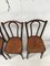 Vintage Curved Wooden Bistro Chairs, Set of 4 11