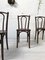 Vintage Curved Wooden Bistro Chairs, Set of 4, Image 27