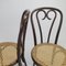 Mid-Century Bentwood & Cane Dining Chairs by Michael Thonet for ZPM Radomsko, 1960s, Set of 4, Image 4